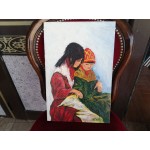 Малка картина масло на платно Испания - 3811 - КК5